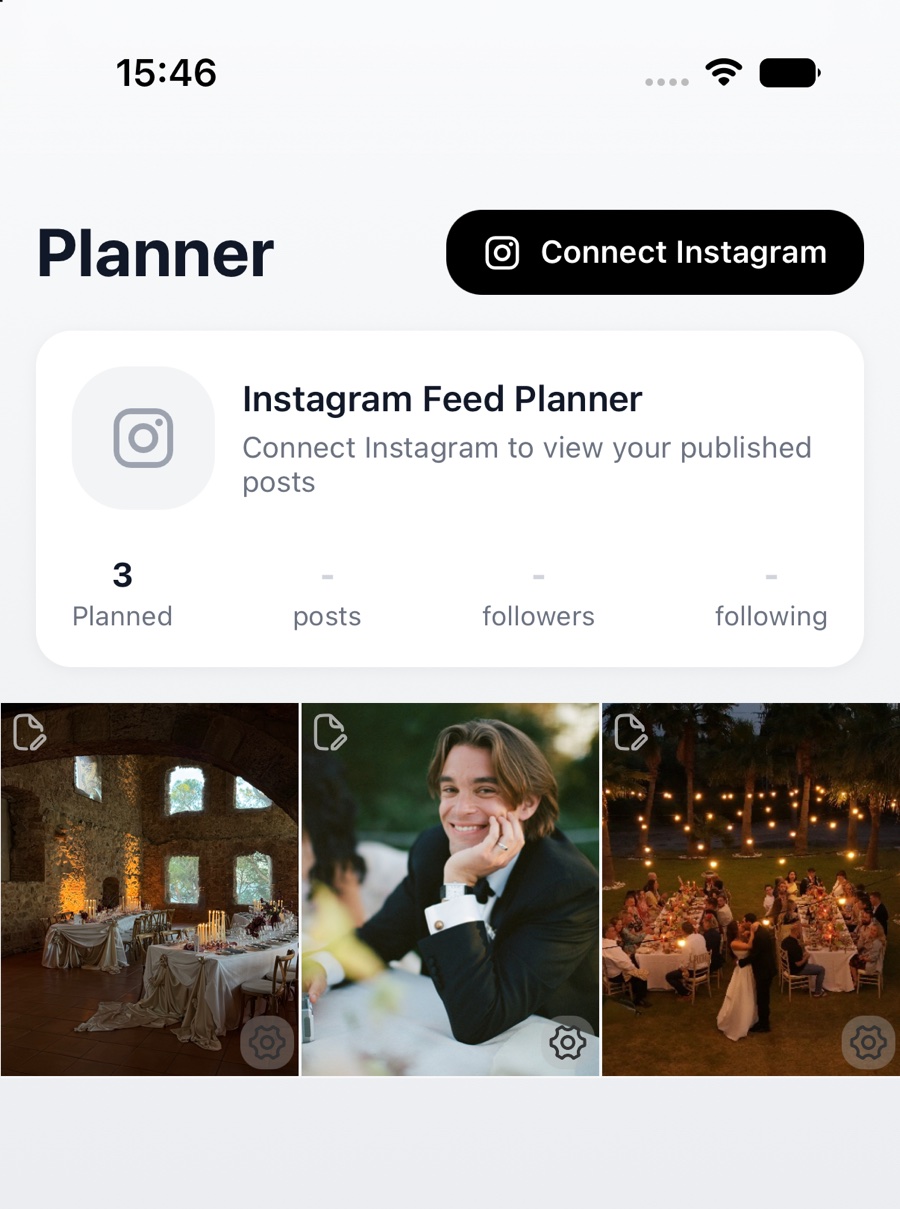 The planner: your grid, before Instagram has it.